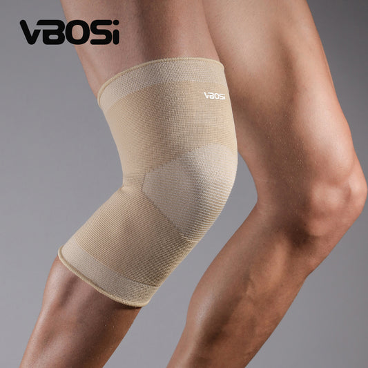 JINGBA SUPPORT 4067 Genouillères de sport en nylon élastique avec bandage, support de genou de basket-ball et de volley-ball, protecteur de genouillère