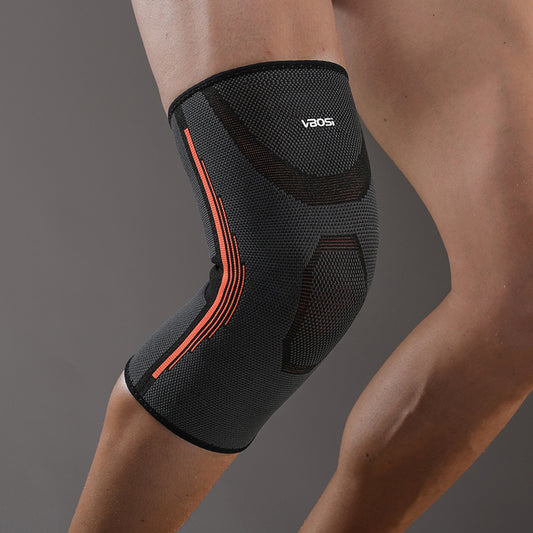 JINGBA SUPPORT 9067 unisexe 3D tricoté genouillère professionnelle genouillère Compression genouillère pour courir basket-ball