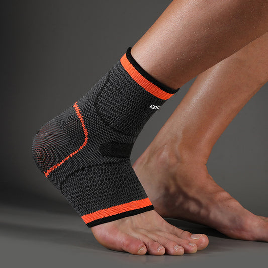 JINGBA SUPPORT 7047 Support de cheville en nylon élastique Compression tricotée Manchon de cheville Protection contre les blessures sportives Chaussettes de soutien des pieds