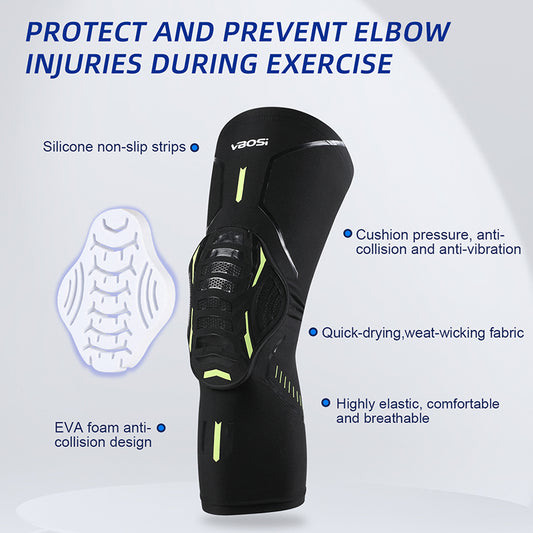 VBOSi 1 Pair Anti-slip Honeycomb Knee Support Sleeve