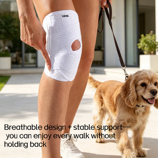 VBOSi Breathable Knee Brace with Metal Spring Stabilizers