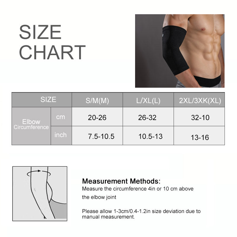 Adjustable Gym Elbow Support Brace for Fitness and Weight Lifting