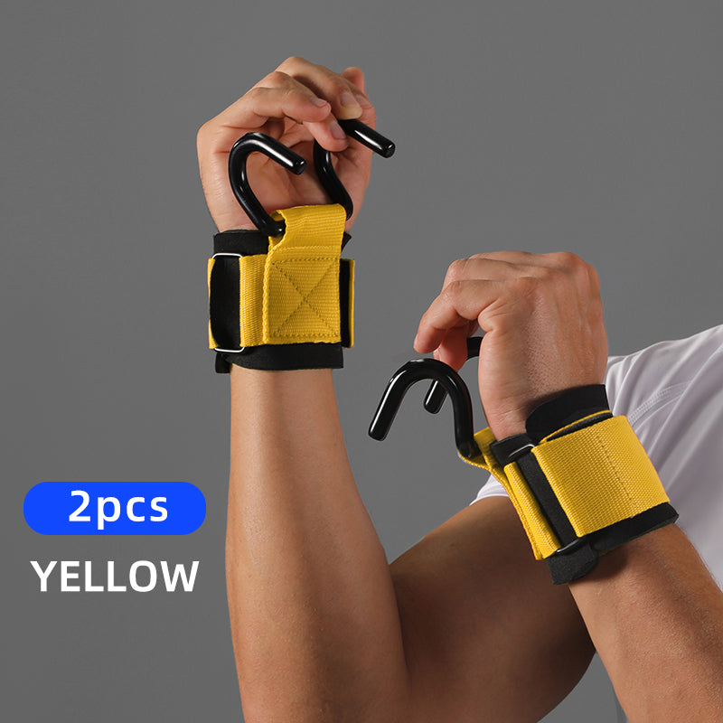 VBOSi Heavy-Duty Lifting Hooks Wrist Support Grip