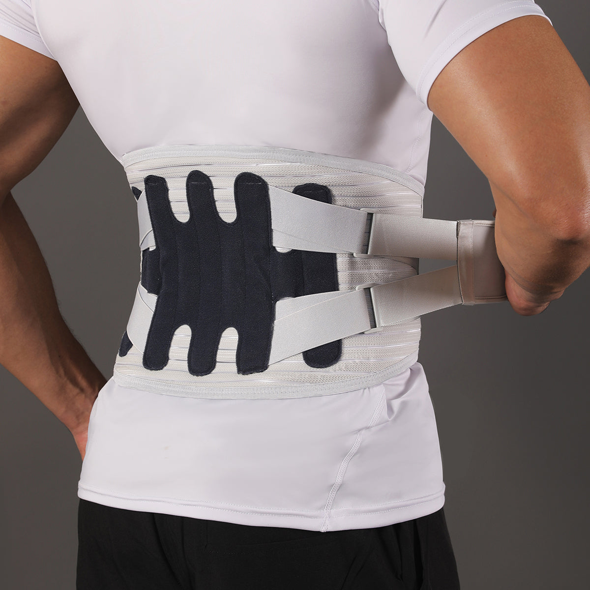 VBOSi Lower Back Support Waist Belt with Steel Bars