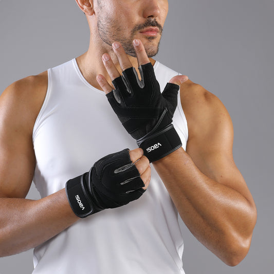 VBOSi Fitness Gloves with Adjustable Strap