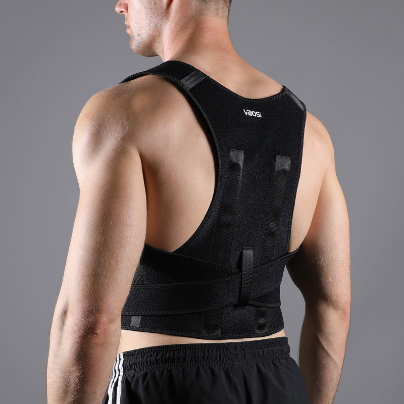 VBOSI Adjustable Back Posture Corrector with Metal Stays