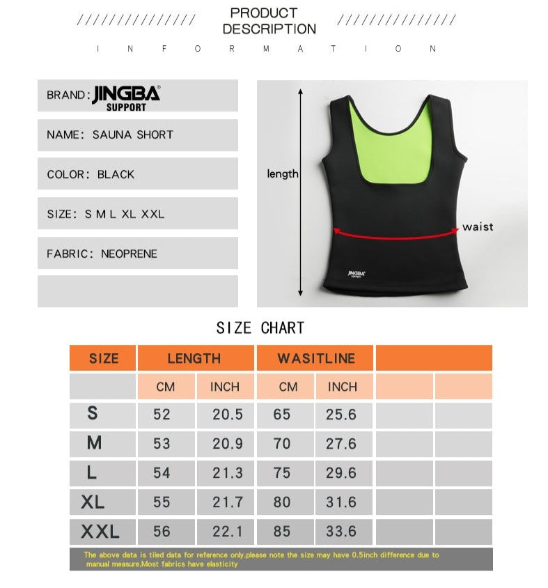 0180Premium Women's Sweat Vest - Neoprene