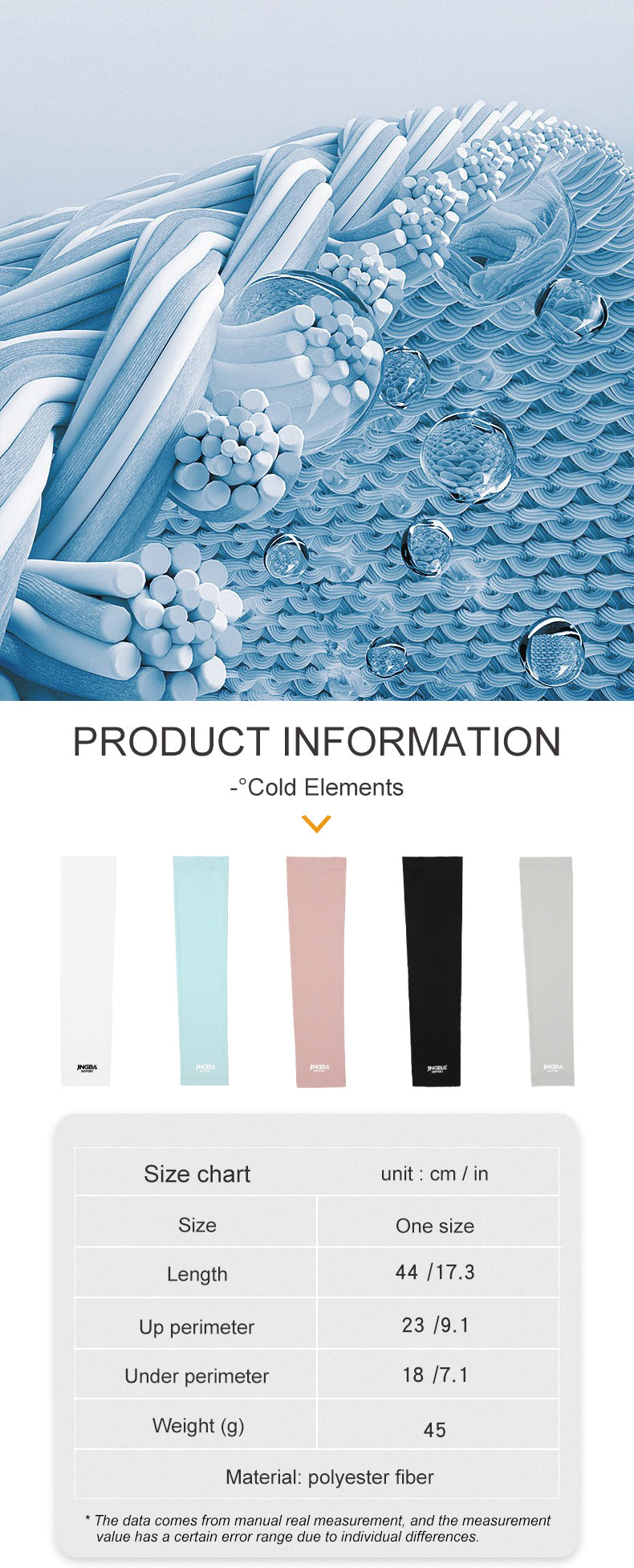 4945 Thermal Arm Warmer Summer Cooling Cycling Winter Arm Sleeves Arm Cover with Thumb Holes for Men Women