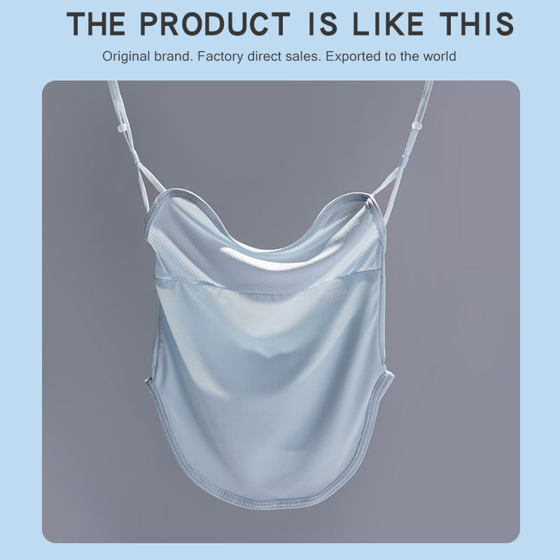 3055 Neck Gaiter Face Mask with Adjustable Ear Straps Washable Bandana Face Cover Face Scarf for Dust Sun