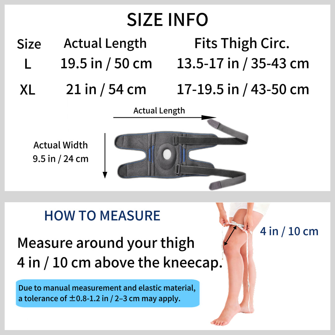 VBOSi Knee Brace with Patella Cushion & Side Stays