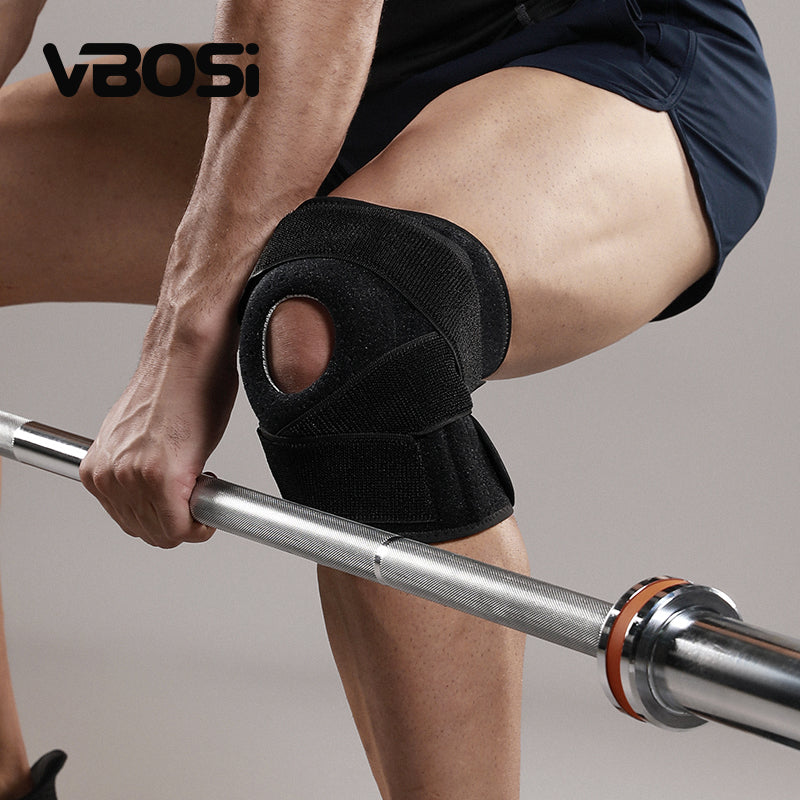 VBOSi 1 Piece Neoprene Knee Support Pad with Stabilizers