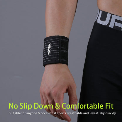 VBOSi 1 Pair Adjustable Elastic Wrist Band