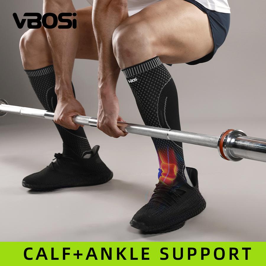 VBOSi 1 Pair Breathable Calf & Ankle Sleeve