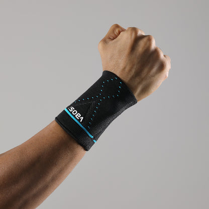 VBOSi 1 Pair Ventilated Knit Wrist Sleeve