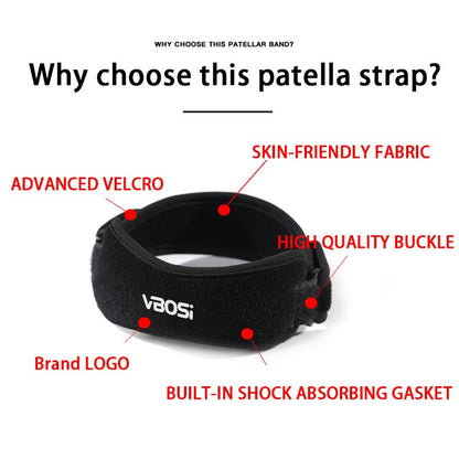 JINGBA SUPPORT 5038 Sangle de genou en néoprène réglable pour soulager la douleur et le sport, genouillère avec protection articulaire et ceintures de genou