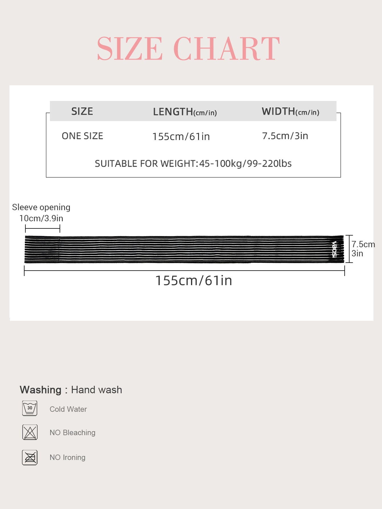 VBOSi 1 Pair Elastic Knee Support Band