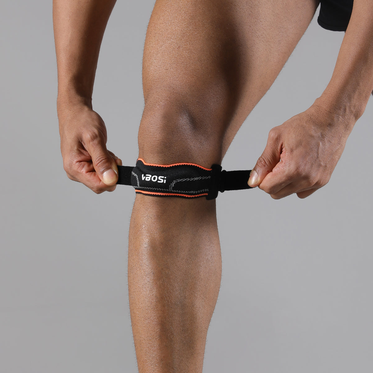 VBOSi 1 Piece Patellar Strap with Silicone Pad
