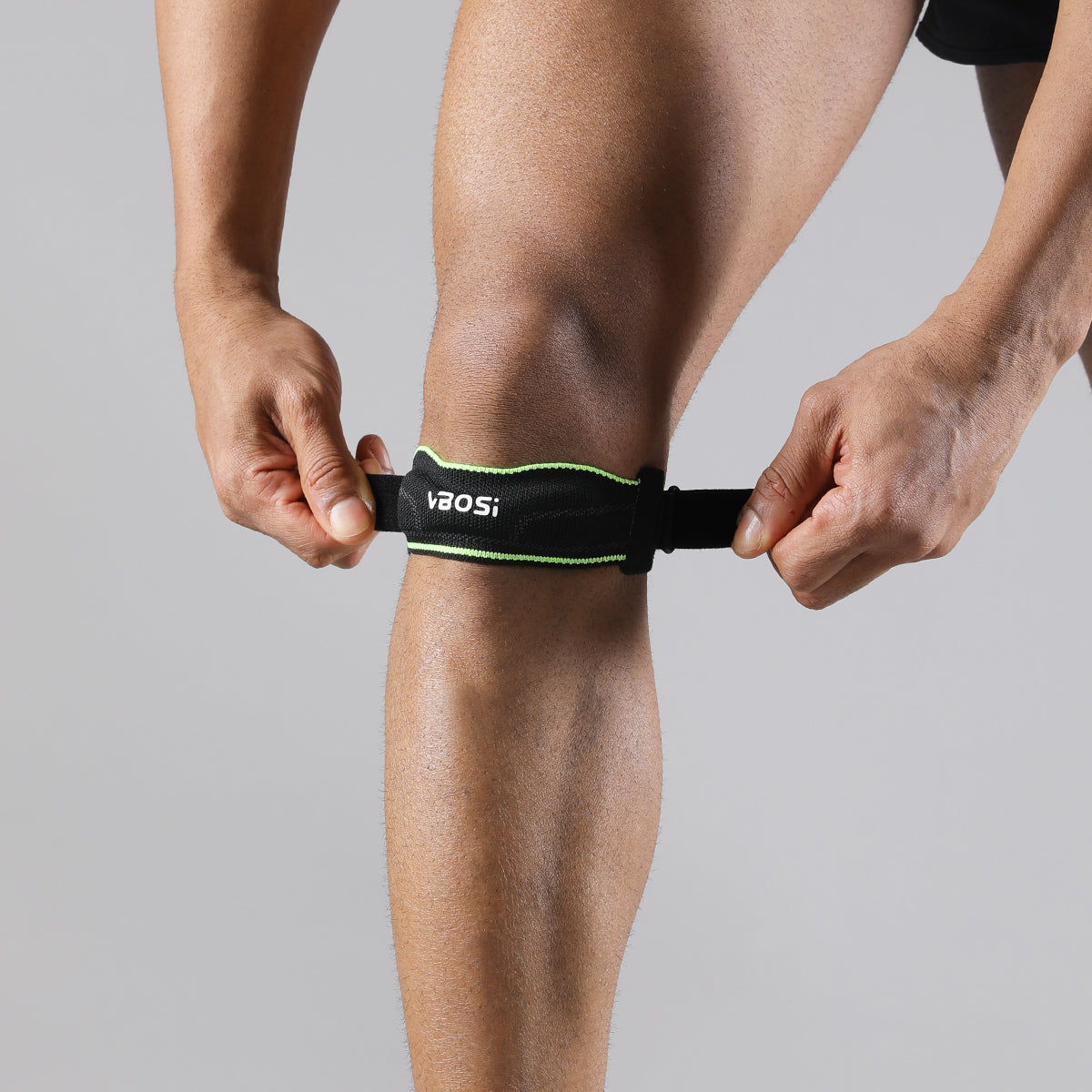 VBOSi 1 Piece Patellar Strap with Silicone Pad