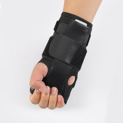 JINGBA SUPPORT 0208 Attelle de poignet en fer métallique Support de poignet pour tendinite Arthrite Soulagement de la douleur