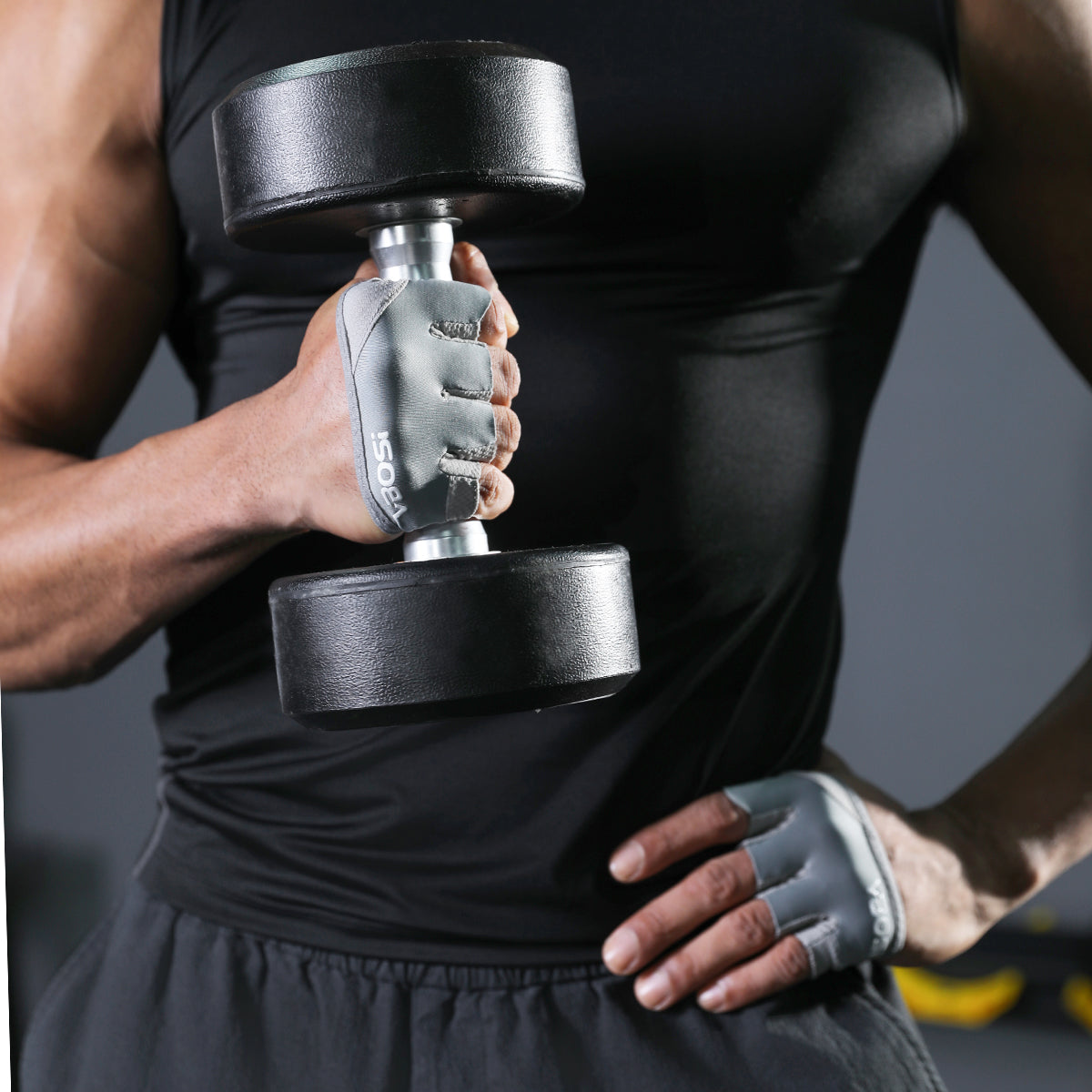 VBOSi Anti-slip Four Finger Fitness Gloves