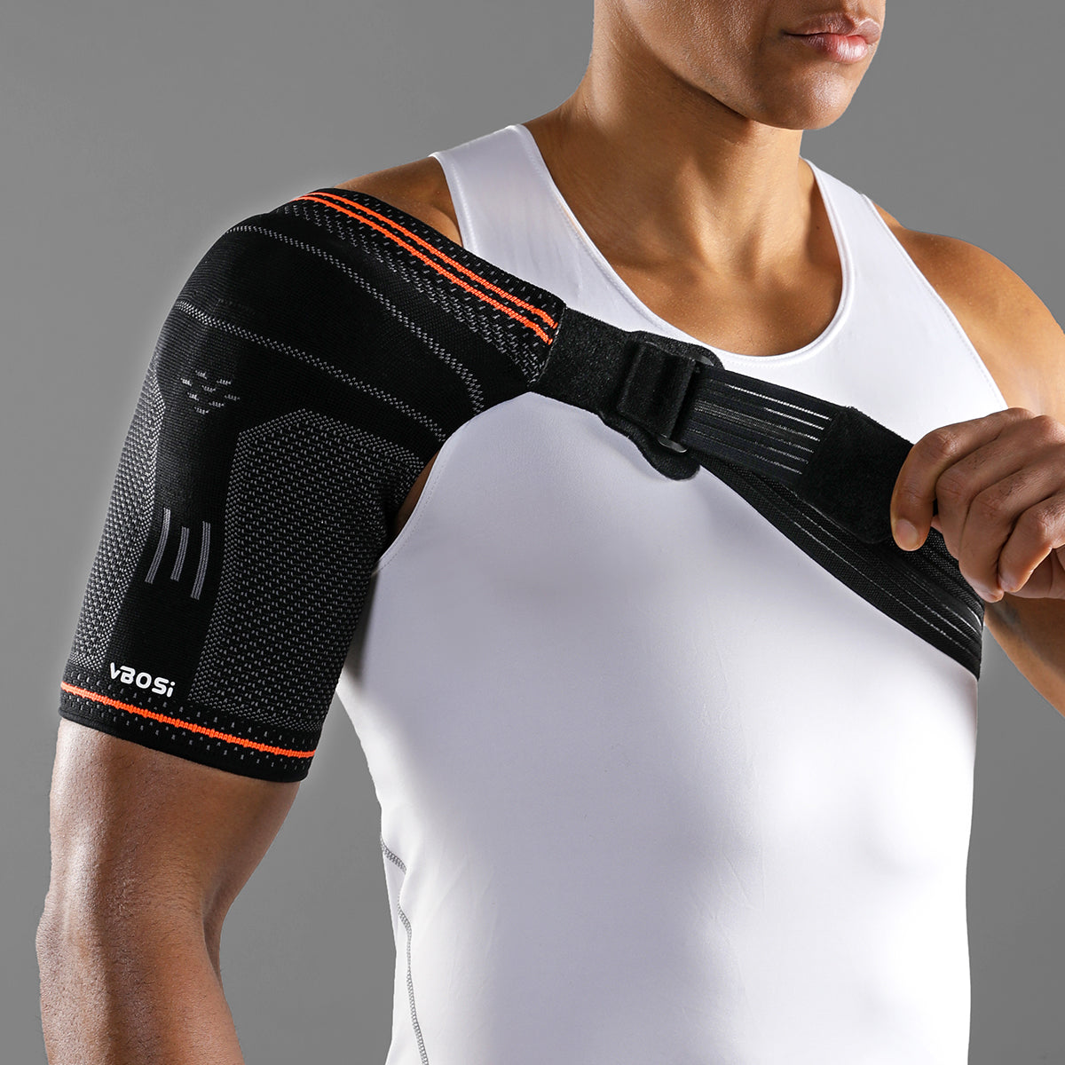 VBOSi Shoulder Support Brace with Detachable Silicone Pad