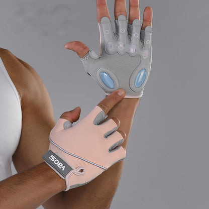 VBOSI Adjustable Workout Gloves with Gel Palm Pads