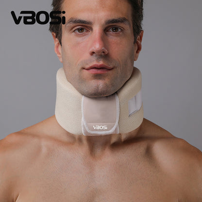 JINGBA SUPPORT 1722 Respirant Réglable Éponge Tricot Soutien Du Cou Col Cervical Soulagement De La Douleur Du Cou Orthèse Voyage Oreiller Ceinture
