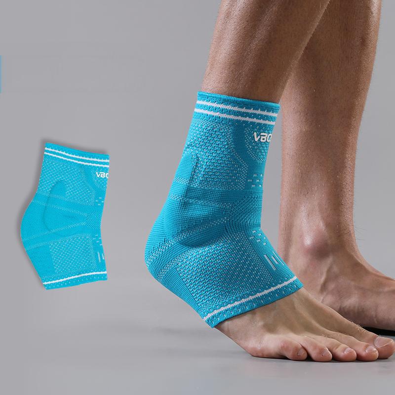 VBOSi Breathable Silicone Ankle Compression Sleeve