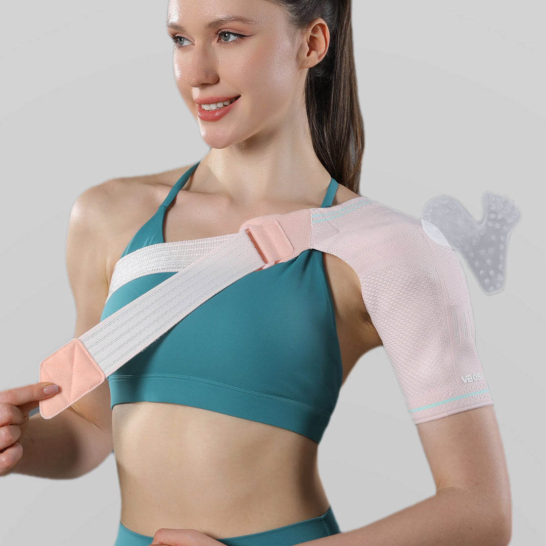 VBOSi Shoulder Support Brace with Detachable Silicone Pad