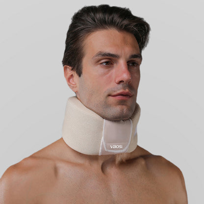 JINGBA SUPPORT 1722 Respirant Réglable Éponge Tricot Soutien Du Cou Col Cervical Soulagement De La Douleur Du Cou Orthèse Voyage Oreiller Ceinture