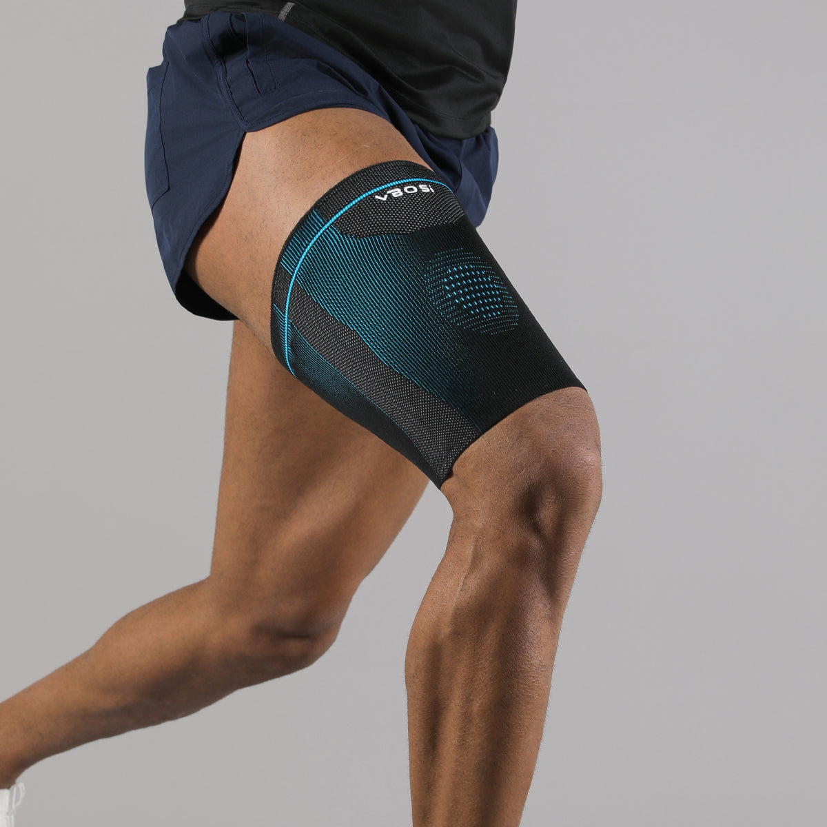 VBOSi 1 Pair Anti Slip Breathable Elastic Thigh Sleeve