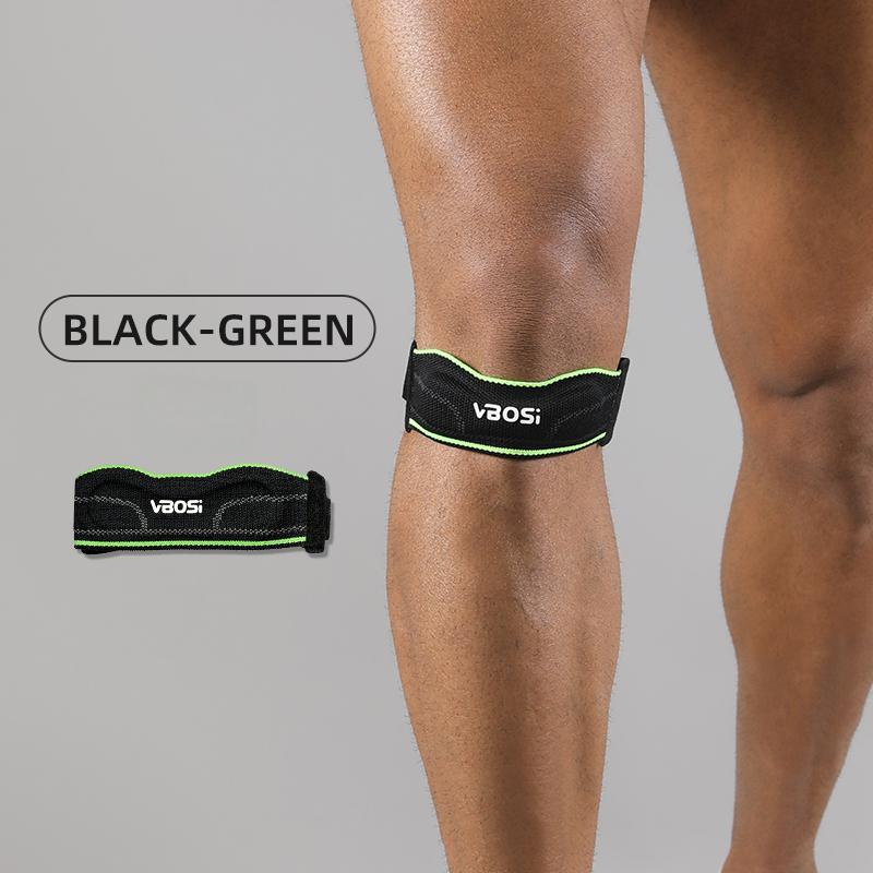 VBOSi 1 Pair Adjustable Silicone Pad Patella Strap
