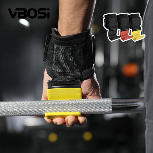 VBOSi Heavy-Duty Lifting Hooks Wrist Support Grip