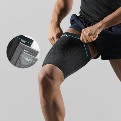 VBOSi 1 Pair Anti Slip Elastic Breathable Thigh Sleeve