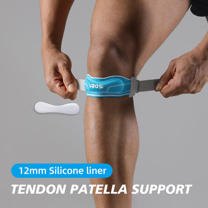 VBOSi 1 Piece Patellar Strap with Silicone Pad