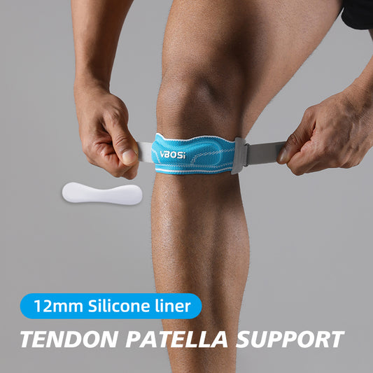 VBOSi 1 Piece Patellar Strap with Silicone Pad