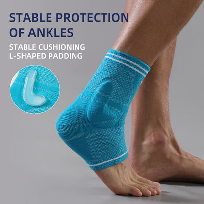 VBOSi Breathable Silicone Ankle Compression Sleeve