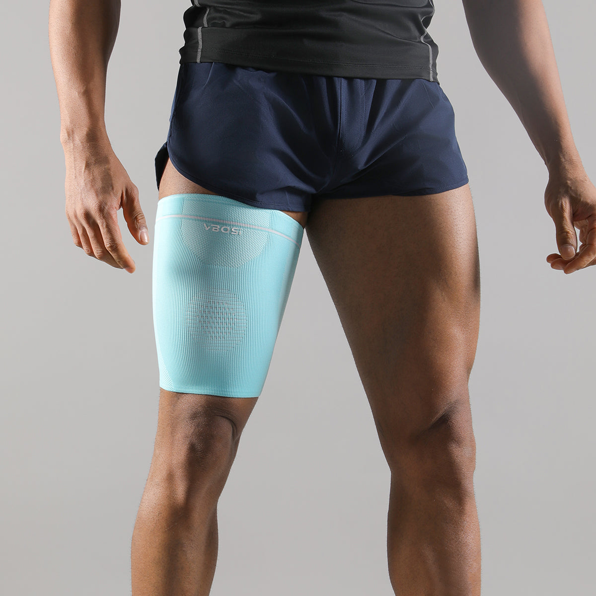 VBOSi 1 Pair Anti Slip Breathable Elastic Thigh Sleeve