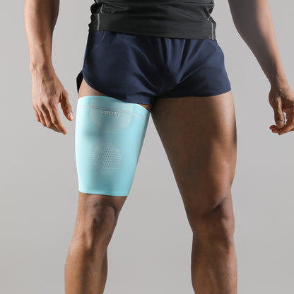 VBOSi 1 Pair Anti Slip Breathable Elastic Thigh Sleeve