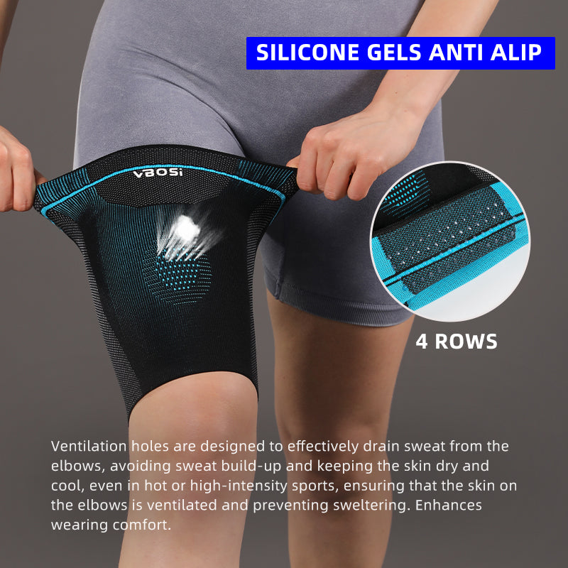 VBOSI 1 Pair Breathable High-Stretch Thigh Sleeve
