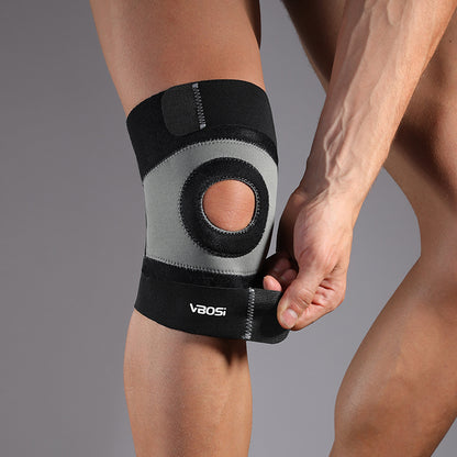 JINGBA SUPPORT 8138 Genouillère réglable pour volley-ball et basket-ball avec ceintures et genouillères de sport