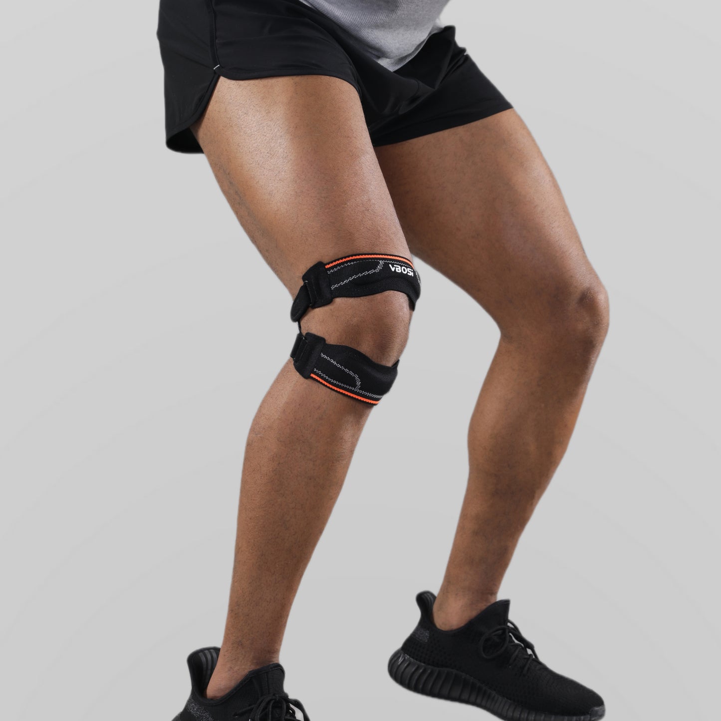 VBOSi 1 Piece Knee Support Silicone Shock Absorption Brace