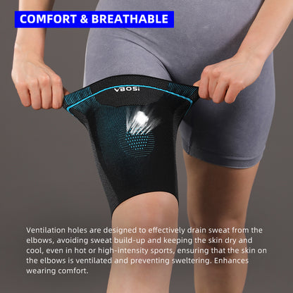 VBOSI 1 Pair Anti Slip Breathable Elastic Thigh Sleeve