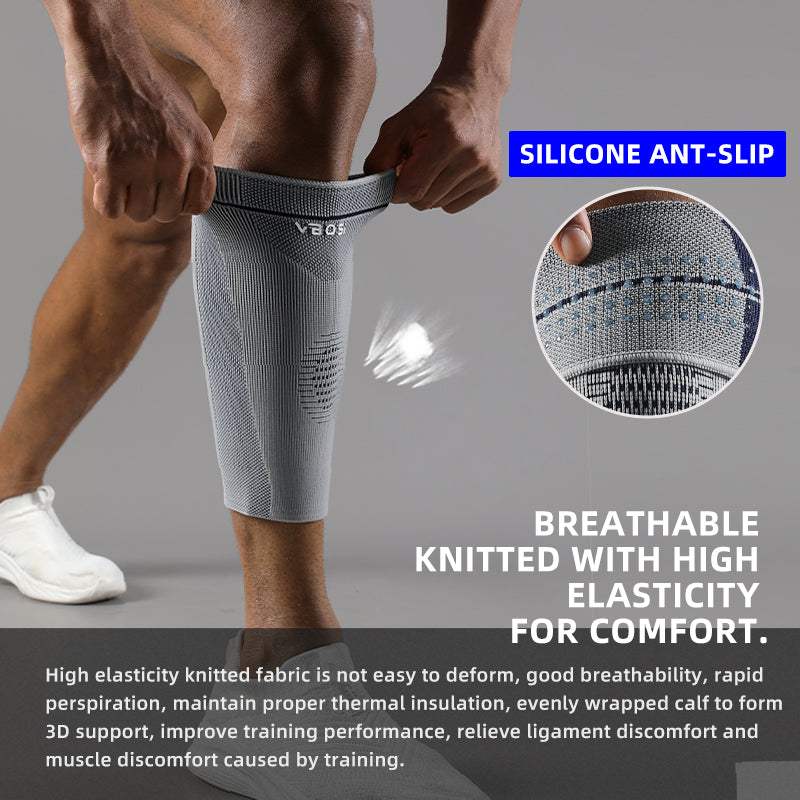 VBOSI Elastic Breathable Knit Calf Sleeve