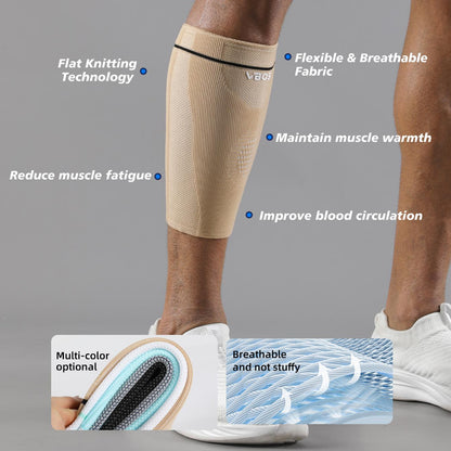 VBOSI Elastic Breathable Knit Calf Sleeve