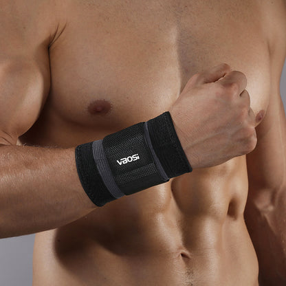 JINGBA SUPPORT 5017 Bracelet en nylon réglable Protège-poignets de sport à pression libre Attelle de poignet à main de compression