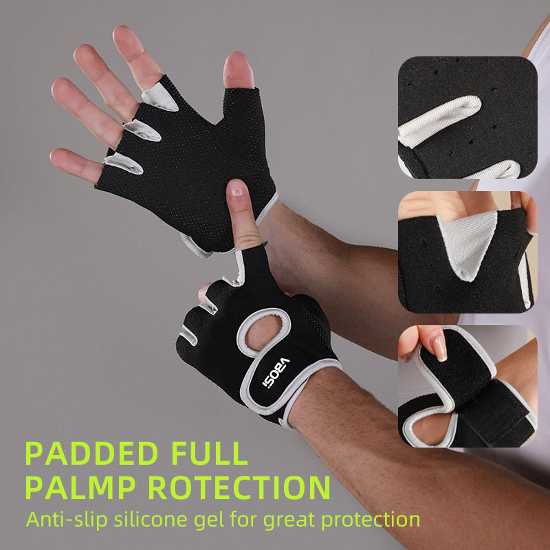 VBOSi Anti-Slip Breathable Sports Gloves