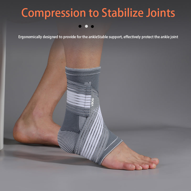 VBOSi 1 Pair Adjustable Ankle Support Sleeve