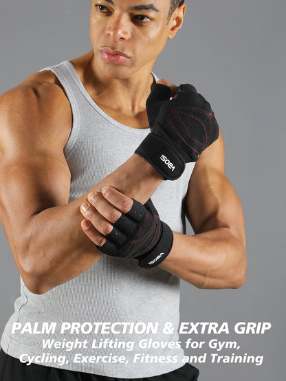 VBOSi Anti-Slip Adjustable Fitness Gloves