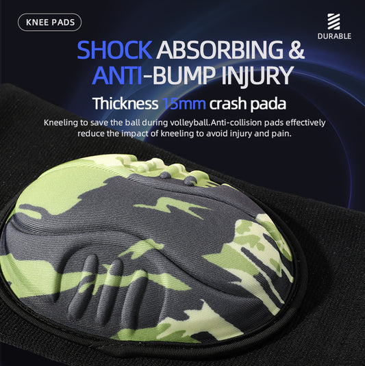 VBOSi 1 Pair Elastic Volleyball Knee Support Pads